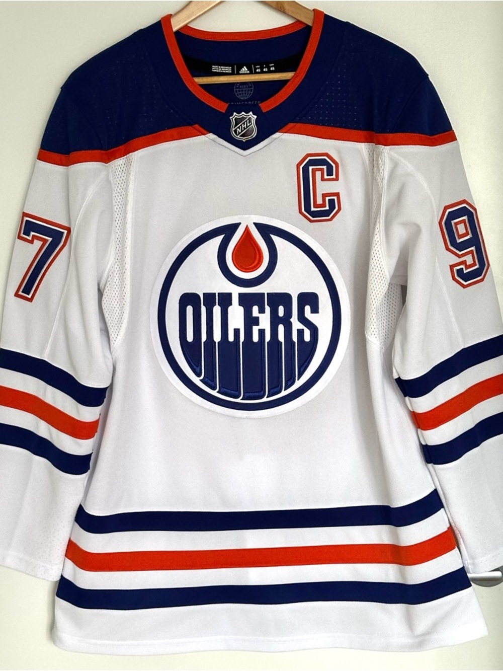 Oilers McDavid Away Jersey
